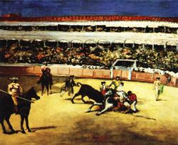 Edouard Manet Bullfight Norge oil painting art